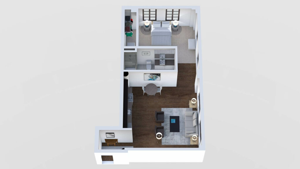 3D Floor Plan No. 04