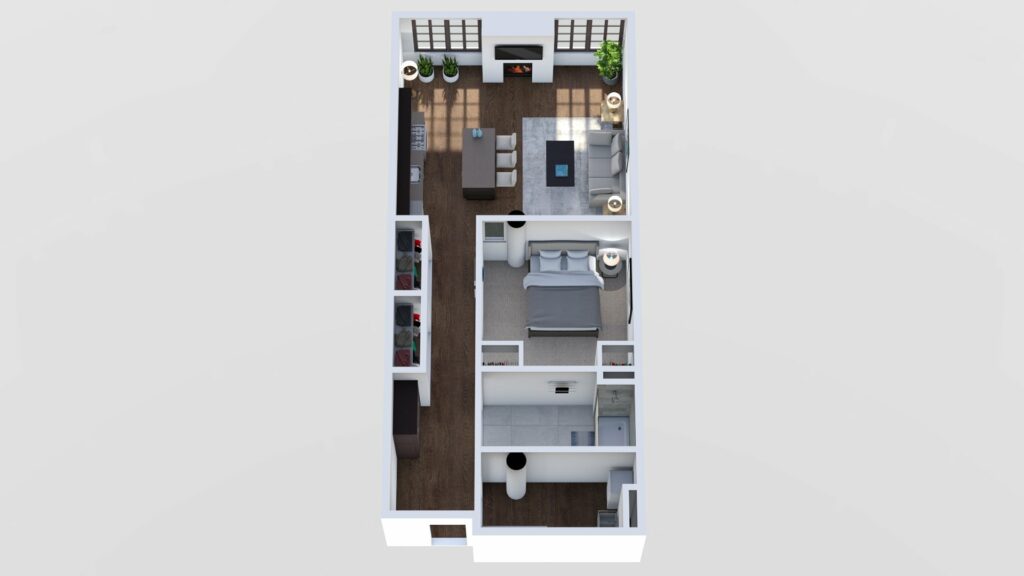 3D Floor Plan No. 09