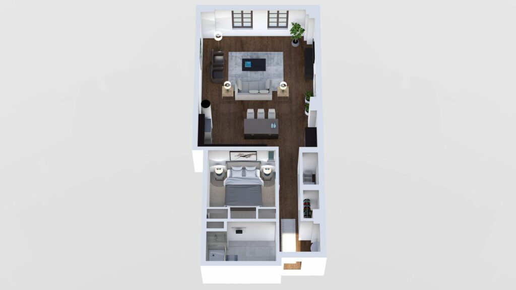 3D Floor Plan No. 09A