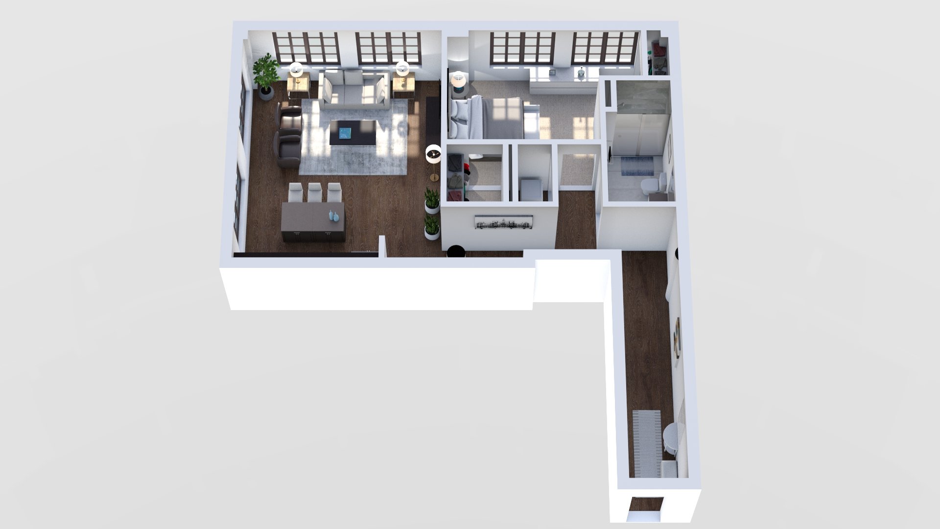 3D Floor Plan No. 12
