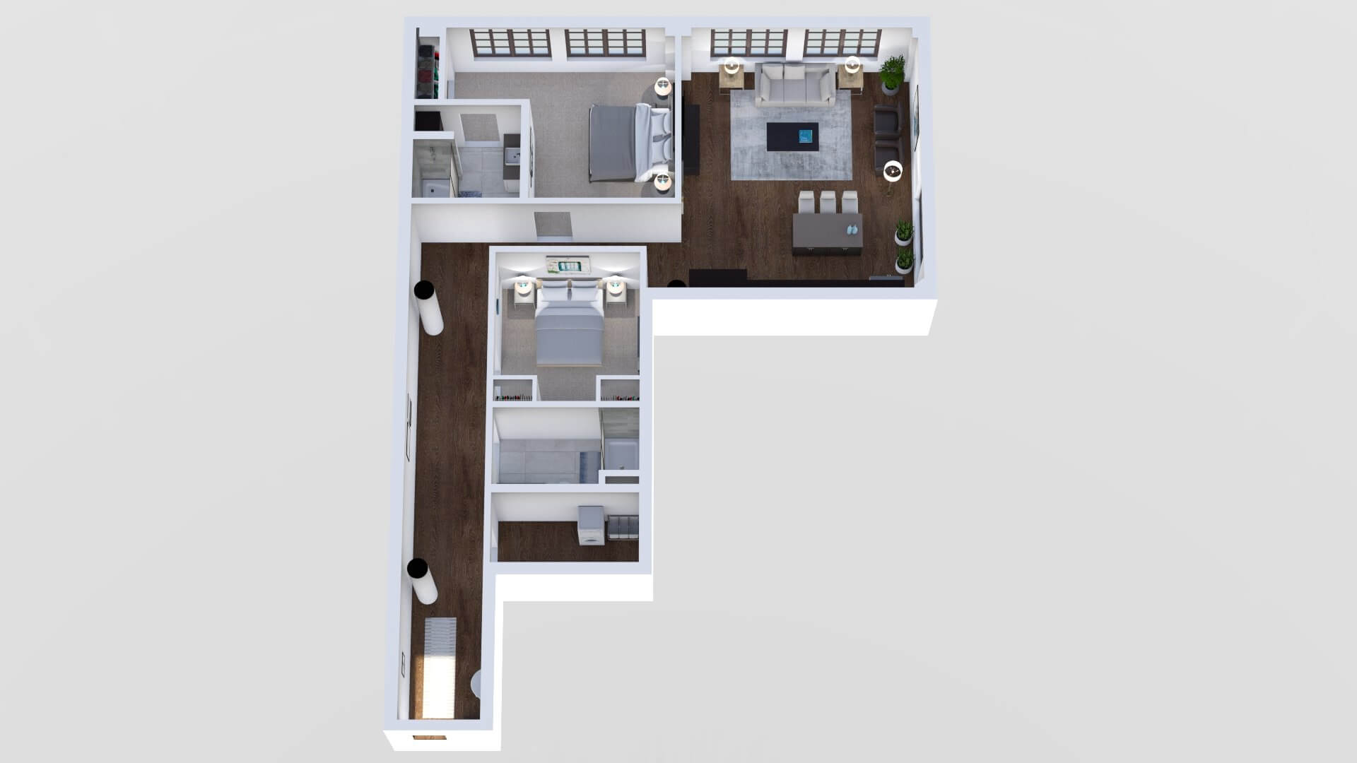 3D Floor Plan No. 17