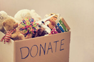 Donation box for children